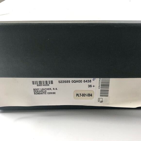 NIB Gucci Slouch Over the Knee Red Leather Boots 36.5 - Picture 10 of 10